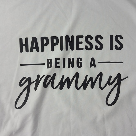 White Graphic T-Shirt 1X - Picture 2 of 3